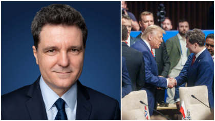 Cum a reacționat Donald Trump când s-a întâlnit cu Nicușor Dan! Imagini de la Haga