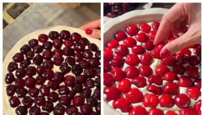 Tiramisu cu cireșe, desertul de vară care a făcut senzație pe TikTok. Ce ingredient banal trebuie să adaugi pentru o textură perfectă și o aromă unică. VIDEO