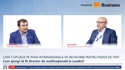 Interviu ZF LIVE. Cum vede România Çagri Alkaya, Stanton Chase London, unul dintre cei mai puternici consultanţi din piaţa de executive search şi ce spune despre liderii de business din 2025. Cum să se pregătească un manager român pentru a fi CEO la o companie europeană?