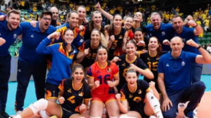 Victorie superbă pentru naționala României, care a urcat pe podiumul continental