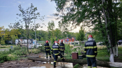 Avarie puternică în Drumul Taberei: Conducta principală de apă rece s-a spart