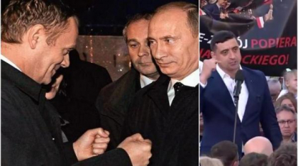 Donald Tusk il ataca dur pe George Simion, care face campanie in Polonia: „Rusia se distreaza”. Despre candidatul AUR: „Pro-rus”