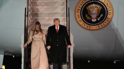 Donald și Melania Trump, vizită istorica în Marea Britanie. Sute de protestatarii s-au adunat la Londra și Windsor: „Este la cheremul lui Putin”
