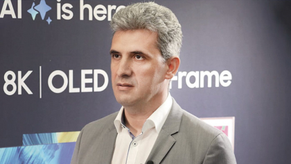 ZF Tech Day. Bogdan Mariş, Samsung Electronics România şi Bulgaria: Vânzările locale de televizoare au ajuns la 1,4 milioane de unităţi şi 415 milioane euro în 2024. Creşterea a fost susţinută de evenimentele sportive şi de preferinţa pentru modelele cu tehnologii mai avansate