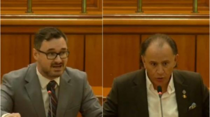AUR vs. AUR în Parlament. Tănasă: „Nu vreau să văd picior de azilant și de refugiat”. Murad: „Dați afară 5.000 de medici arabi?”