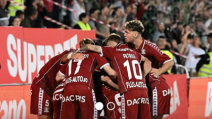 Alex Dobre a fost letal pentru Rapid în prima etapă din Superligă. Gâlcă, norocos la debut