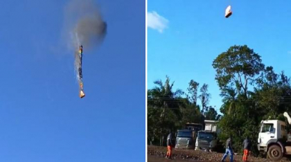 Un balon cu aer cald, plin cu turiști, a luat foc în aer şi s-a prăbuşit, în Brazilia: Cel puţin 8 oameni au murit, 2 au supravieţuit
