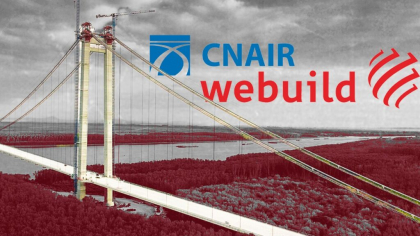 CNAIR a executat scrisoarea de garanție a italienilor de la Webuild pentru prroiectul podului de la Brăila (SURSE)