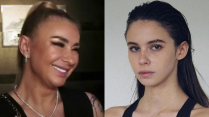 Cât costă un tablou realizat de fiica Anamariei Prodan. Rebecca a venit de la New York pentru a expune primul său vernisaj din țară GALERIE FOTO