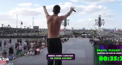 Mesaje puternice privind consumul de droguri și violența împotriva femeilor, lansate de pe scena Beach Please de Cojo