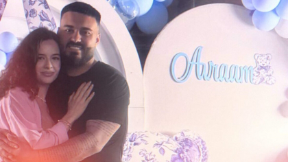 Mai rar așa ținută! Cum s-a îmbrăcat Oana Ciocan, soția lui Jador, la botezul secret al micuțului Avraam