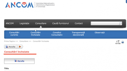 După două amânări, ANCOM merge înainte cu procedura prin care va obliga grupul Digi, cu peste 70% cotă de piaţă pe net fix şi TV, să le ofere acces rivalilor la infrastructură în 6.500 de localităţi
