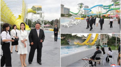Extravaganța soției lui Kim Jong Un, care a apărut cu geantă Gucci și îmbrăcată în pantaloni după ce nu a fost văzută mai bine de un an