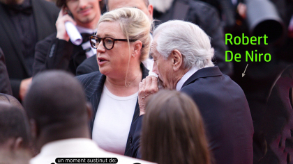 Robert De Niro, răcit pe covorul roșu