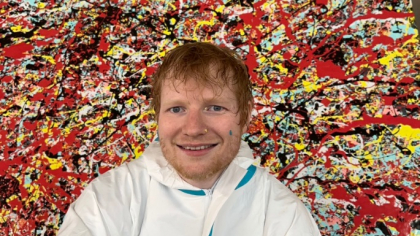 Ed Sheeran pictează în pauzele dintre turnee. Unde vor fi expuse lucrările sale
