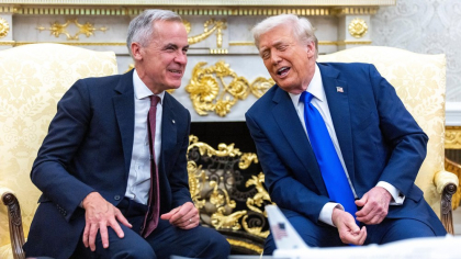 Trump glumește despre o „fuziune” între SUA și Canada într-o conferință cu premierul Mark Carney: „Nu acolo voiam să ajung”