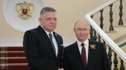 Premierul slovac, în dreapta lui Putin: „A fost o onoare”