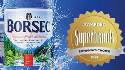 Borsec, reconfirmat Superbrand pentru a opta oară