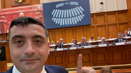 George Simion: „Aveți în acest guvern care taie de la mame, de la studenți, de la pensionari, cinci vicepremieri”