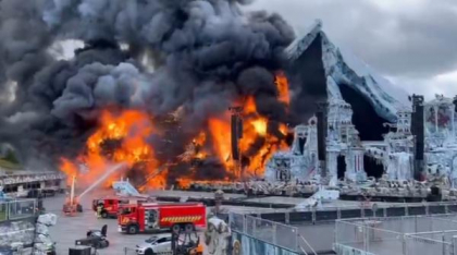 Incendiu uriaș la festivalul Tomorrowland: Scena principală s-a făcut scrum