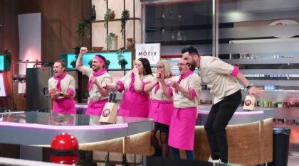 Nouă farfurii au adus o victorie detașată pentru echipa lui Chef Orlando în penultimul battle al sezonului, ieri seară la Chefi la cuțite. Maria Chirilov a părăsit competiția