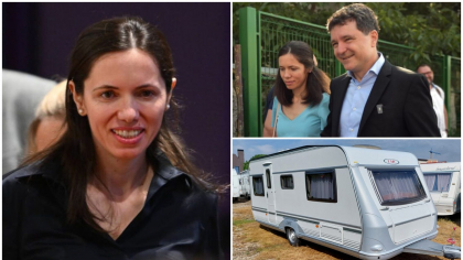 Prima Doamnă a plecat în vacanță cu rulota. Cine a însoțit-o pe Mirabela Grădinaru, iubita președintelui României, : „E mereu paza după ea”