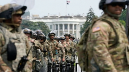 Garda Națională, mobilizată pentru curățenie și proiecte de înfrumusețare în Washington D.C.