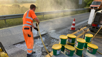 Autostrăzile din Germania au crăpat din cauza căldurii. Un tronson, închis complet