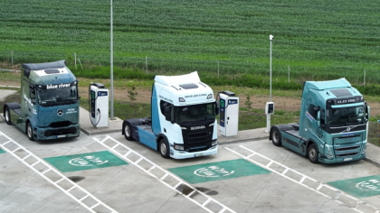 Romania’s first high-power hub for charging electric vehicles opens