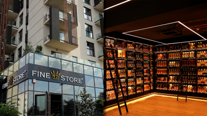 FineStore Virtuții, noul magazin din București unde băuturile fine și-au dat întâlnire cu prețurile corecte într-un spațiu impresionant