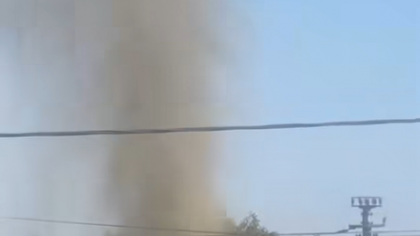 Pericol de explozie la Amara, după spargerea unei pungi de gaze (video)