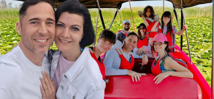 Maxerii petrec o lună întreagă de miere! Unde și-a dus Dinu Maxer soția prima dată: „Am început în România”