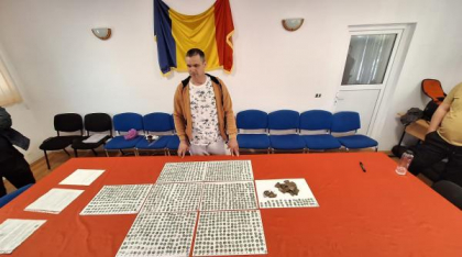 Un bărbat din Giurgiu a ieșit să se plimbe cu un detector de metale și a descoperit un tezaur. Povestea senzațională a lui Marius