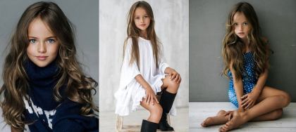 Ce s-a ales de Kristina Pimenova, „cea mai frumoasă fată din lume”. La doar 9 ani, fetița cu trăsături angelice poza pentru mari branduri internaționale