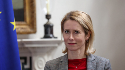 Kaja Kallas a sosit la Kiev pentru discuții privind sprijinul acordat Ucrainei