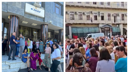 Angajații ANAF amenință cu grevă generală dacă le vor fi tăiate sporurile