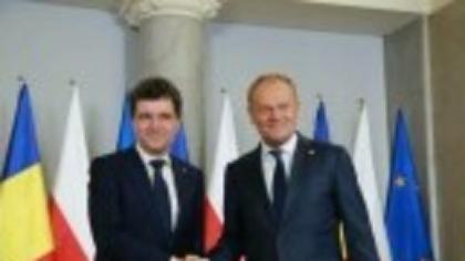 Preşedintele ales Nicuşor Dan s-a întâlnit cu premierul polonez Donald Tusk la Varşovia