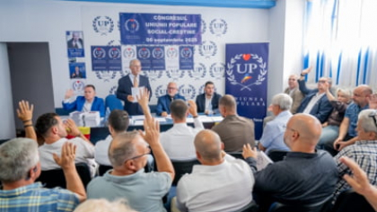 Partidul Uniunea Populară Social Creştină îşi schimbă numele şi identitatea vizuală în urma Congresului Naţional