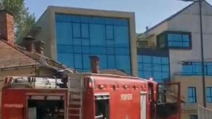 Incendiu la un spital din Cluj: pacienții secției de Psihiatrie, evacuați împreună cu personalul medical