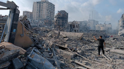 Spitalul Nasser din Gaza, transformat într-un uriaș salon de urgență: sute de răniți din punctele de distribuție a ajutoarelor