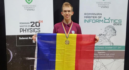 Rareş Felix Tudose, micul geniu din loturuile olimpice de fizică şi informatică, a fost acceptat la MIT
