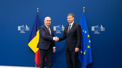 Mesajul transmis de premierul Ilie Bolojan, de la Bruxelles, după întâlnirea cu comisarul european pentru Economie