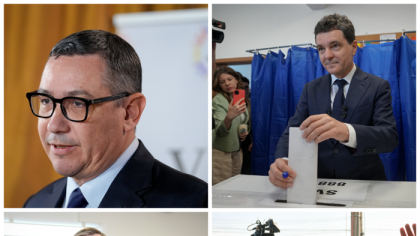 Primele rezultate ale alegerilor prezidenţiale 2025. Exit Poll pe sondaje de la ora 19:00. George Simion, pe primul loc. Cursă strânsă între Nicuşor Dan şi Crin Antonescu. Elena Lasconi şi Victor Ponta ies din cursă. Aceste date nu includ diaspora, care poate schimba ierarhia. LIVE TEXT