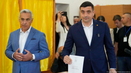 Exit poll: George Simion conduce cu peste 30 %