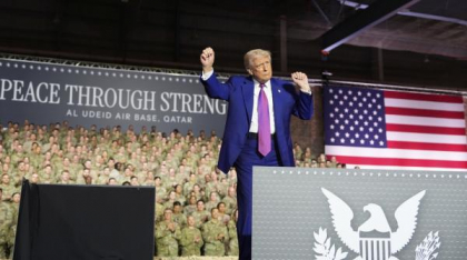 Trump ține lecții de istorie în Qatar: Fără noi, Europa ar vorbi azi germana și japoneza