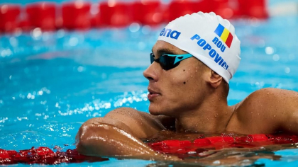 David Popovici, medalie de aur în proba de 200 m liber la Europenele pentru tineret. Românul a câștigat detașat