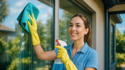 Cea mai bună rețetă naturală pentru curățarea geamurilor. Nu rămâne nicio urmă. Un spray de curățare simplu, făcut în casă, care funcționează mai bine decât produsele de curățare cumpărate din magazin