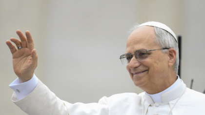 Papa Leon a preluat scaunul de episcop al Romei în Bazilica Sfântul Ioan