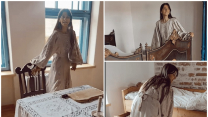Dana Rogoz a arătat tuturor cum arată interiorul casei din Viscri: „Să vă fac un tur. Mai avem de lucru, dar sper să vă bucure”