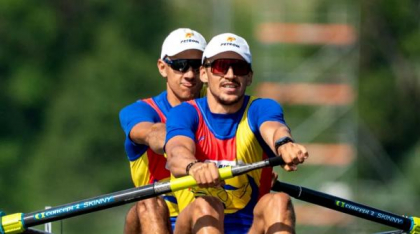 Florin Arteni și Florin Lehaci, medaliați cu aur la Cupa Mondială de Canotaj de la Lucerna